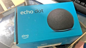 Amazon Echo Dot 5th Gen Smart Speaker - Charcoal Black DAMAGED BOX - Picture 1 of 1