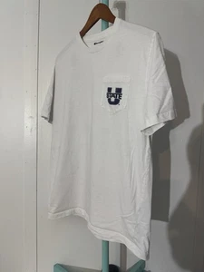 Champion - Utah State Aggies - Adult Large - All Over Print Pocket Tee - White - Picture 1 of 11