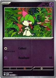 Ralts Reverse Holo 058/132 ME01: Mega Evolution NM - Picture 1 of 2