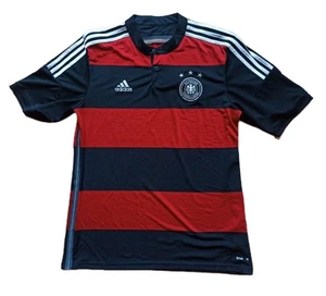 Adidas DFB Deutschland 2014 Away Trikot rot schwarz 3 Sterne Weltmeister Sz. M - Bild 1 von 4
