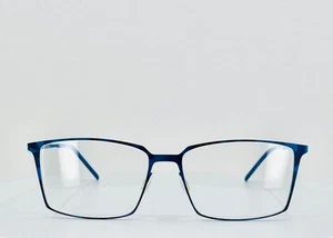 NEU ITALIA INDEPENDENT 5210 023 Blau Eckig Vollrand Brille 54-15-140 B:38 - Bild 1 von 11