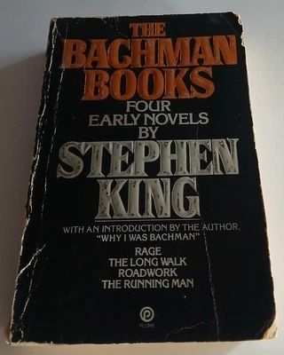 The Bachman Books by Stephen King 1985 1st Plume Printing/PB/Rage/Acceptable - Image 1 of 4