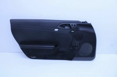 2005-2012 Porsche Boxster Cayman Left Door Panel Leatherette Black OEM Used - Image 1 of 4