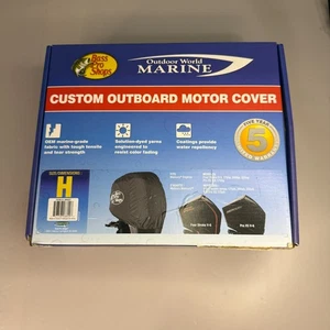 Bass Pro Shops Outboard Motor Cover H Fits Mercury V6 4-Stroke 175-225hp Black - Bild 1 von 5