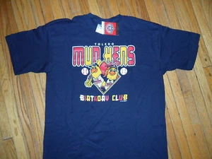 CAMISETA CLUB CUMPLEAÑOS TOLEDO MUD GALLINAS Béisbol Nueva Muddy YOUTH XL - Imagen 1 de 2