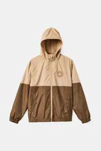 Giacca leggera Brixton uomo Claxton Crest sabbia - dark earth taglia: M - XXL - Foto 1 di 1
