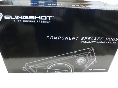 2017 POLARIS РОГАТКА OEM ROCKFORD FOSGATE - СТАНДАРТНЫЙ АУДИО POD НАБОР ** НОВЫЙ ** - Изображение 1 из 4