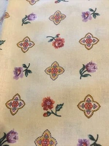 Cranston Print Works Vintage Fabric Cotton. 42 X 1 Yard. - Picture 1 of 3
