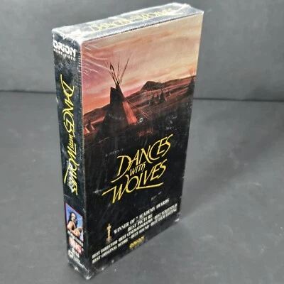 RARE New Factory Sealed 1990 Dances With Wolves 1st Release has Orion Watermark  - Image 1 of 4