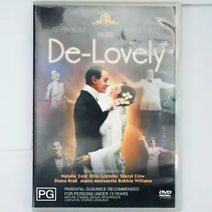 De-Lovely (DVD, 2004) Kevin Kline, Ashley Judd - Jukebox Musical Biography Drama - Picture 1 of 6