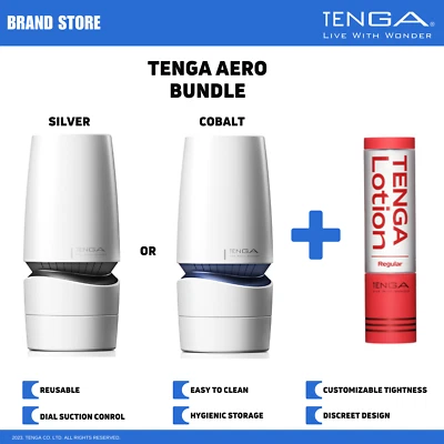 Paquete de masturbador/cariciador y loción reutilizable masculino TENGA Aero nuevo en caja nuevo con etiquetas Foto 1 de 4