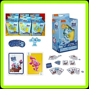 🐾🩵🐾 Nickelodeon Blue’s Clues & You Card Game w/1.75" Blue Figure ✅ NEW SEALED - Picture 1 of 8