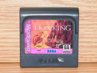 The Lion King (Sega Game Gear, 1995) Game Cartridge Only **READ** - Image 1 of 2