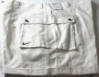 Nike Life Men's Woven P44 Cargo Cotton Canvas Shorts Phantom Black Free Ship NWT - Image 1 of 4