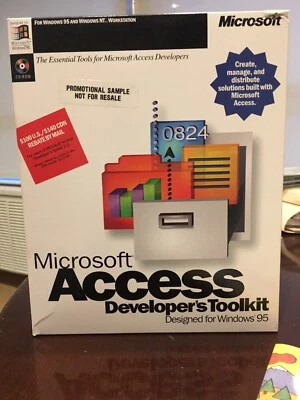 Authentic Microsoft Access Windows. Version 7.0 DBMS Developers Toolkit. NFR. - Image 1 of 3