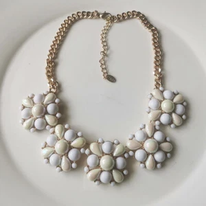 Collar Floral Resina Zara 16" Regalo Moda Mujeres Fiesta Vacaciones Joyería - Imagen 1 de 3
