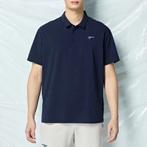 PGNC 25S/S Para hombres Bádminton Polo Camisetas Ropa Deportiva Informal Top Camiseta Azul Marino EST-333 - Imagen 1 de 6