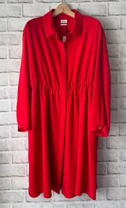 Vestido abrigo Minx talla 54 KITA Simply Red NUEVO - Imagen 1 de 5