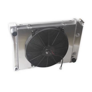 3Row Radiator+Shroud+Fan For 1968-1988 Chevrolet GMC El Camino/Nova/Monte Carlo - Picture 1 of 9