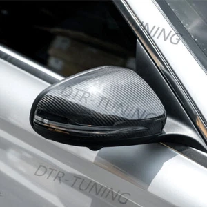 Cubiertas de espejo retrovisor de fibra de carbono para Mercedes W213 Clase E E43 E53 E63 AMG S 2016-2023 - Imagen 1 de 12