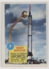 1963 Topps Popsicle Space Cards Takeoff Inspection #8 0s4