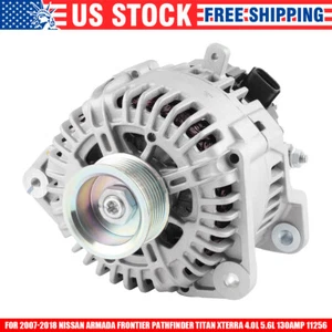 Alternator For Nissan Armada Frontier Pathfinder Titan Xterra 4.0L 07-18 11256 - Picture 1 of 9