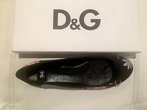 new D&C DOLCE & GABBANA BALLERINA FLATS SHOES 40 AU 9 layby avail - Picture 1 of 5