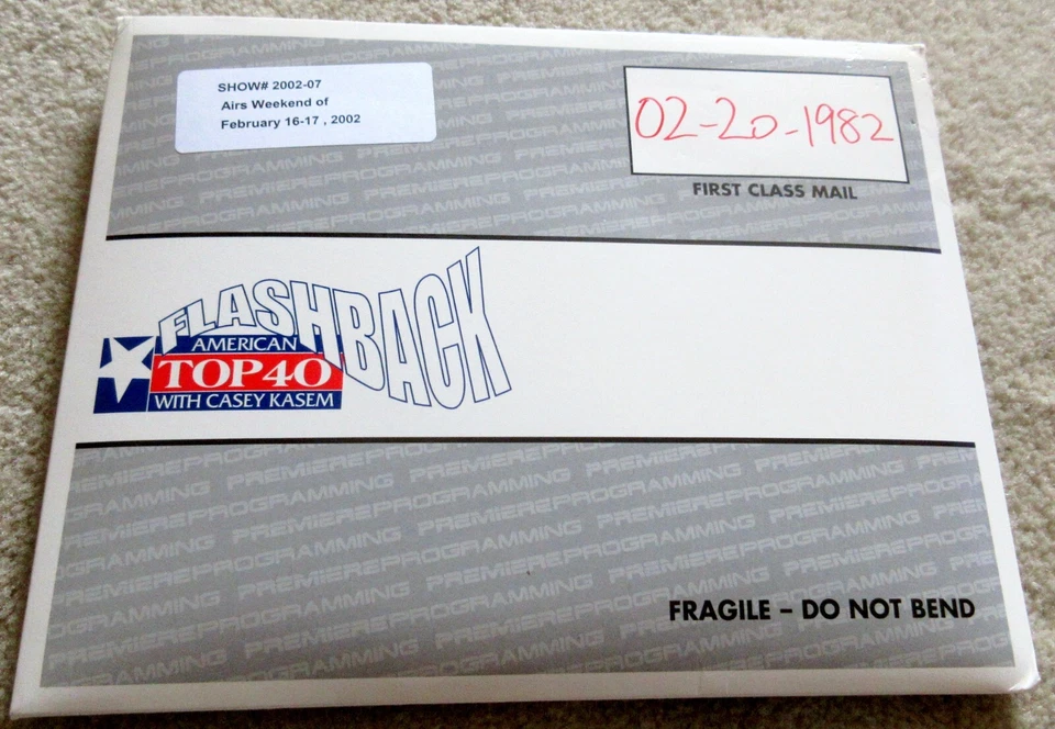 AMERICAN TOP 40 FLASHBACK Casey Kasem 3 CDs February 20 1982 02-20-82 ONJ RARE Foto 1 de 4