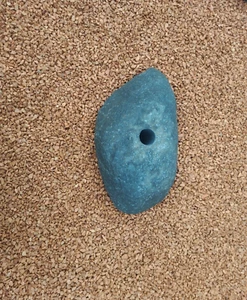 Quellstein Brunnen Friesenwall Findling ca. 50 mm Bohrung / UNIKAT / HANDARBEIT - Bild 1 von 6