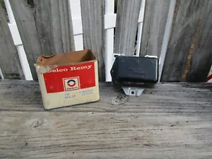 NOS DELCO REMY 1972222 VOLTAGE REGULATOR 1960-1961 MERCURY COMET - Picture 1 of 4