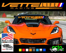 fit Chevrolet Corvette z06 c7 c8 c6 c5 zr1 grand sport windshield decal sticker