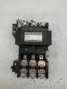 G.E. CR306EO MOTOR STARTER SZ3 90A 600V W/ 110-120V COIL - Picture 1 of 8