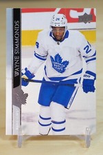 2020-21 Upper Deck Extended Base #631 Wayne Simmonds - Toronto Maple Leafs