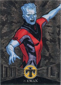 X-Men 2018 Fleer Ultra Metal Blasters Chase Card MB2 Iceman