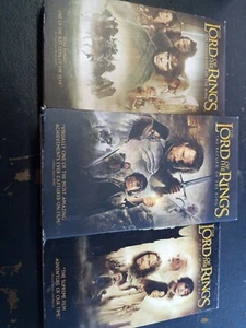 3 The Lord of the Rings The Fellowship of the Ring The Two Towers Return of King - Picture 1 of 4