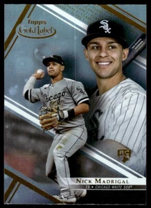 2020 TOPPS GOLD LABEL ROOKIE NICK MADRIGAL R65 - Picture 1 of 2