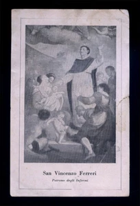 santino - Heilige Karte "S.VINCENZO FERRERI - Bild 1 von 1