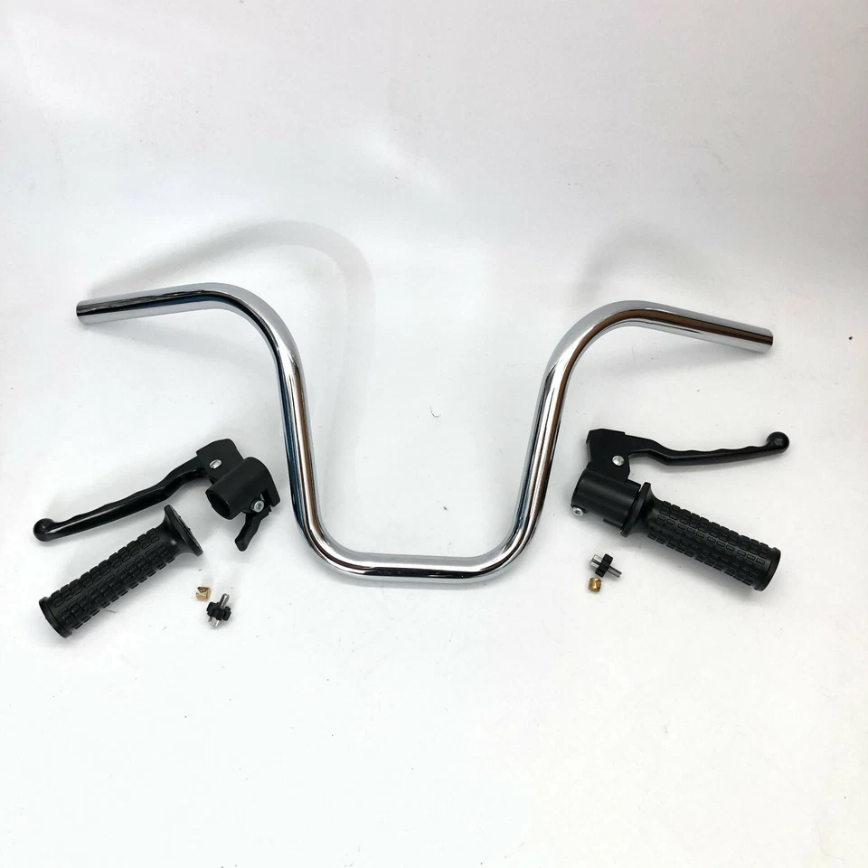 GUIDON COMPLET DE COMMANDE DX GAZ + COMMANDE SX PIAGGIO BRAVO - Photo 1/1