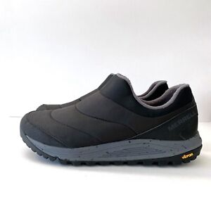 NEW - Merrell Nova Sneaker Moc Shoes Black Slip-on Vibram Men's Size 13