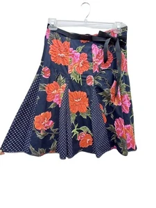 Vintage Dolce Apparel Beaded Floral Skirt Women's Waist 31” 90's - Picture 1 of 9