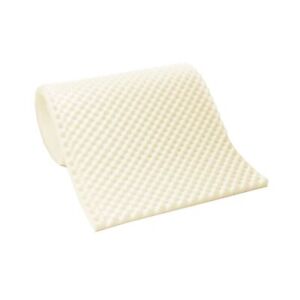 Breathable 1-Inch Convoluted Egg Shell Foam Mattress Topper | Toppers for Mattre