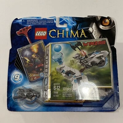 LEGO Legends of Chima Speedorz Ice Tower #70106 Winzar *Damaged Box* New! - Image 1 of 2