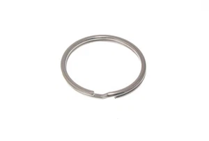 10 X Split Key Rings CP Chrome Plated Sprung Steel 25mm ( 1 Inch ) | Onestopdiy - Picture 1 of 1