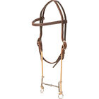 Classic Equine Gag Headstall mit verdrehter Drahttrense