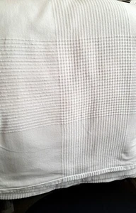 große Ikea INDIRA Überwurf Tagesdecke, Baumwolle ca 240 x 250 cm cm Natur Weiß - Bild 1 von 1