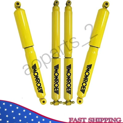 Monroe 4 Front Rear Shocks Struts Shock Absorber For Ford Excursion 2000-2005 - Image 1 of 4