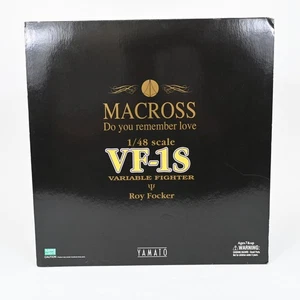Yamato Macross Do You Remember Love VF-1S Roy Focker 1/48 Action Figure - Picture 1 of 18