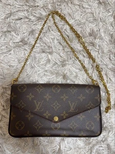 Louis Vuitton Pochette F licie Monogram From Japan - Picture 1 of 8