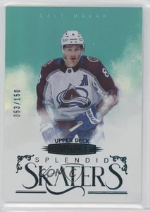 2022-23 Upper Deck Statura Splendido Pattinatore Verde /150 Cale Makar #SS-23 - Foto 1 di 3