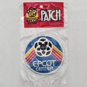 Vintage EPCOT Center Souvenir Patch 1982 Walt Disney World Woven Decal NOS - Bild 1 von 8